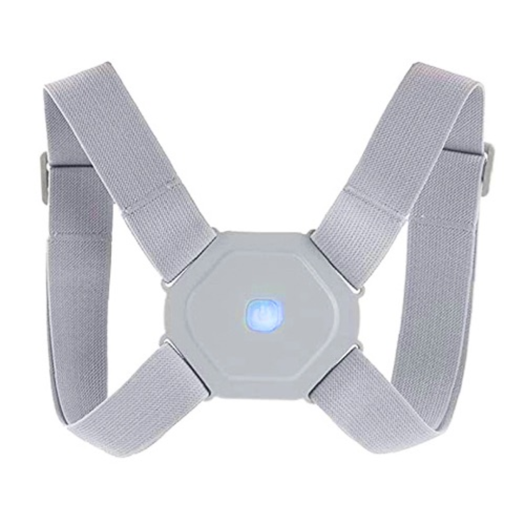 CORRECTOR DE POSTURAINTELIGENTE  CON VIBRASION QUE ALINEA LA COLUMNA VERTEBRAL PARA ADULTOS Y NIÑOS